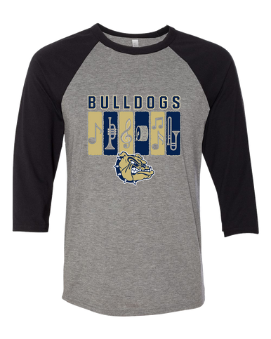 Decatur Bulldogs Band # 2 Women's Baseball T-Shirt