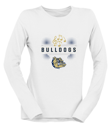 Decatur Bulldogs Band # 3 Women's LS T-Shirt