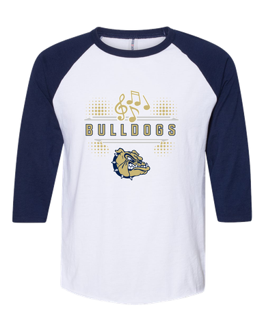 Decatur Bulldogs Band # 3 Men's Baseball T-Shirt