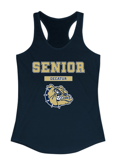 Decatur Bulldogs Senior #2 Women's Tank Top
