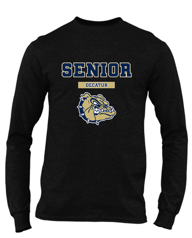 Decatur Bulldogs Senior #2 Men's LS T-Shirt