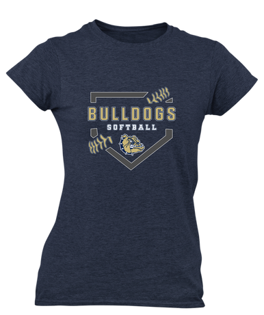 Decatur Bulldogs Softball #2 Women's Premium SS T-Shirt