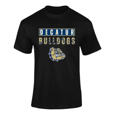 Decatur Bulldogs Mascot #9 Men's Premium SS T-Shirt