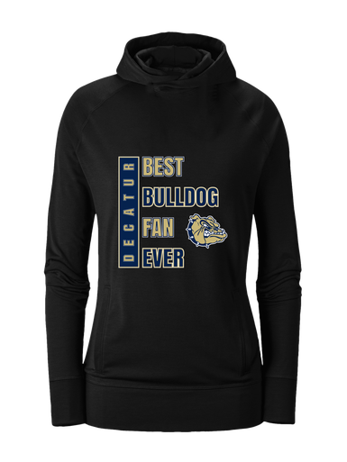 Decatur Bulldogs Best Bulldog Fan Women's Hoodie