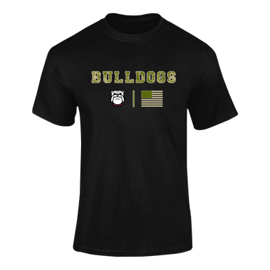 Richmond Bulldogs Camo Flag Men's SS T-Shirt