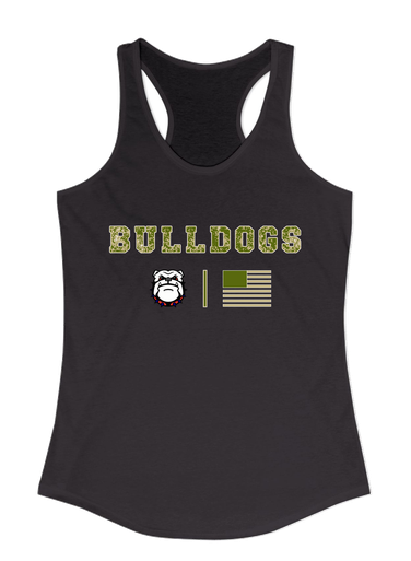 Richmond Bulldogs Camo Flag Women's Tank Top