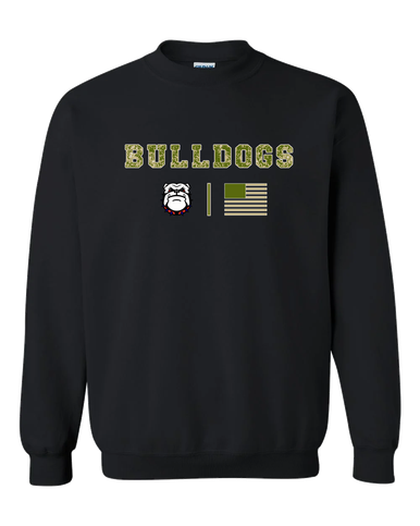 Richmond Bulldogs Camo Flag Men's Sweatshirt