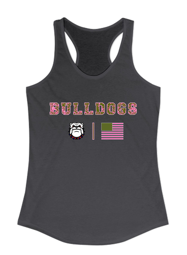Richmond Bulldogs Pink Camo Flag Women's Tank Top