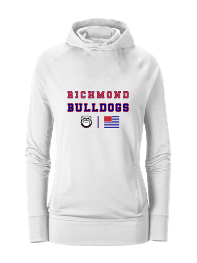 Richmond Bulldogs Spirit Flag Women's Hoodie