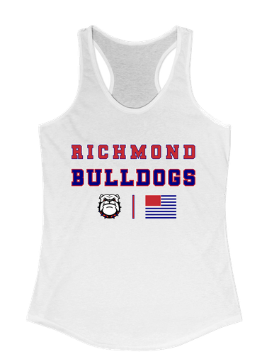 Richmond Bulldogs Spirit Flag Women's Tank Top