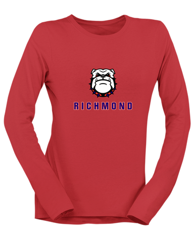 Richmond Bulldogs Mascot #2 Women's LS T-Shirt
