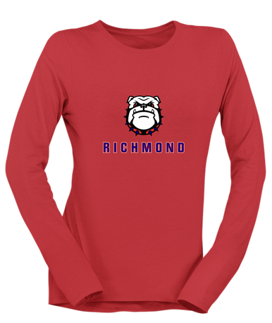 Richmond Bulldogs Mascot #2 Women's Premium LS T-Shirt