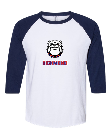 Richmond Bulldogs Mascot #2 Men's Baseball T-Shirt
