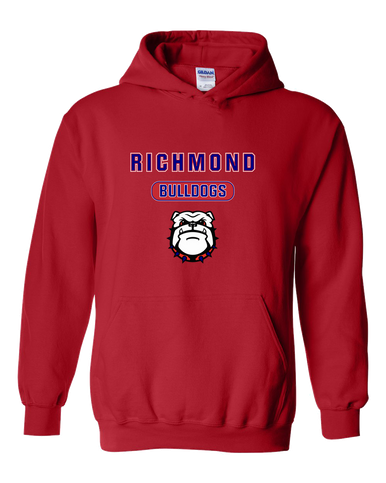 Richmond Bulldogs Mascot #3 Men's Hoodie