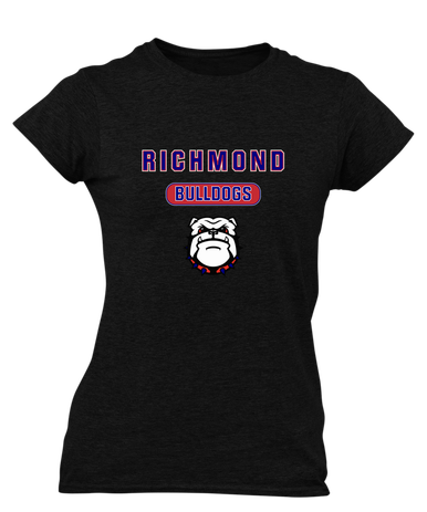 Richmond Bulldogs Mascot #3 Women's SS T-Shirt