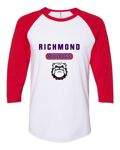 Richmond Bulldogs Mascot #3 Men's Baseball T-Shirt