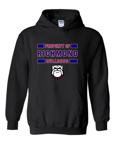 Richmond Bulldogs Property Of Men's Hoodie
