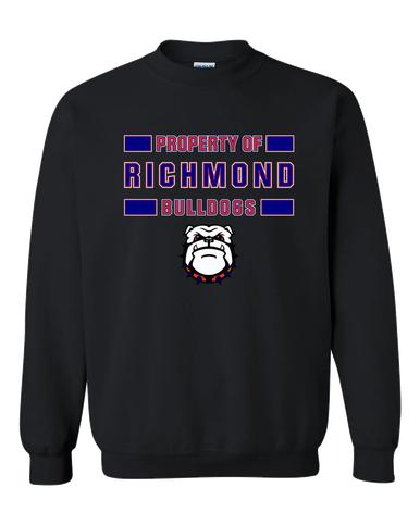 Richmond Bulldogs Property Of Men's Sweatshirt