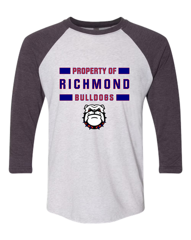 Richmond Bulldogs Property Of Women's Baseball T-Shirt