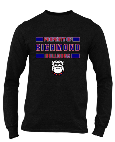 Richmond Bulldogs Property Of Men's Premium LS T-Shirt