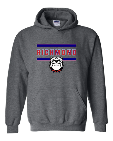 Richmond Bulldogs Mascot #4 Men's Hoodie