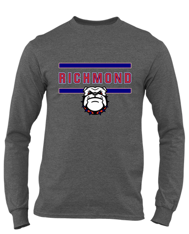 Richmond Bulldogs Mascot #4 Men's LS T-Shirt