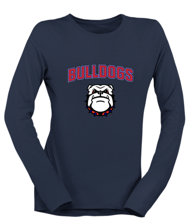 Richmond Bulldogs Mascot #6 Women's LS T-Shirt