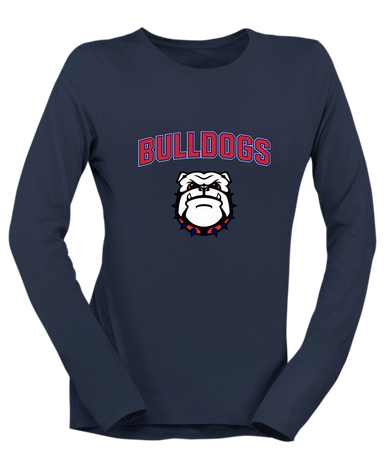 Richmond Bulldogs Mascot #6 Women's Premium LS T-Shirt