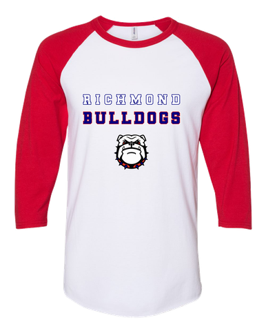 Richmond Bulldogs Spirit Women's Baseball T-Shirt