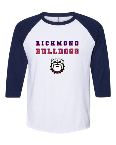 Richmond Bulldogs Spirit Men's Baseball T-Shirt