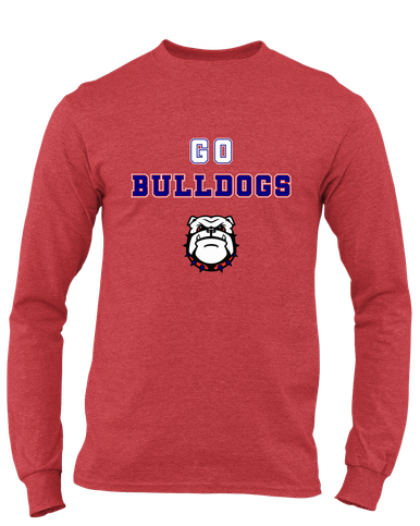 Richmond Bulldogs Go Team Men's LS T-Shirt