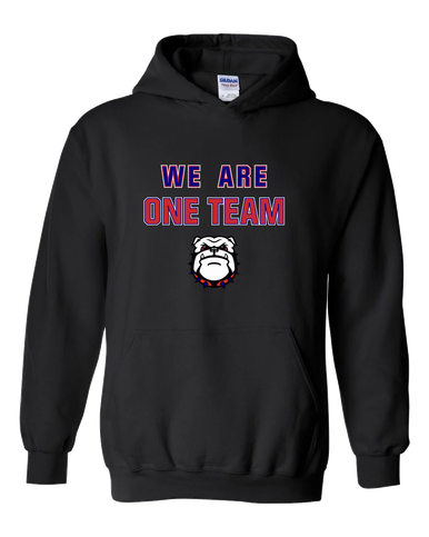 Richmond Bulldogs We Are One Team Men's Hoodie