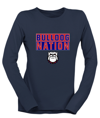 Richmond Bulldogs Nation #1 Women's LS T-Shirt