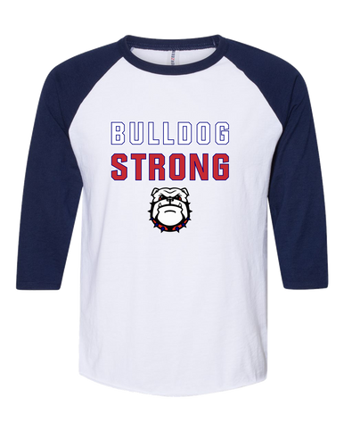 Richmond Bulldogs Strong #2 Men's Baseball T-Shirt