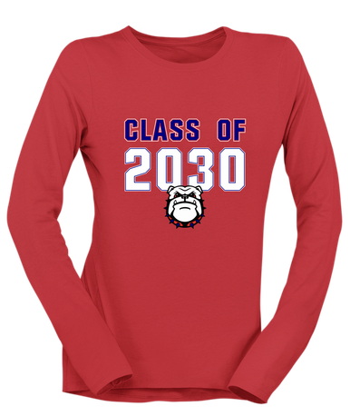 Richmond Bulldogs Class of 2030 Women's LS T-Shirt