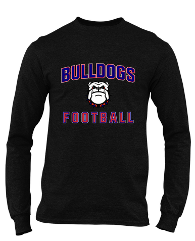 Richmond Bulldogs Football #1 Men's LS T-Shirt