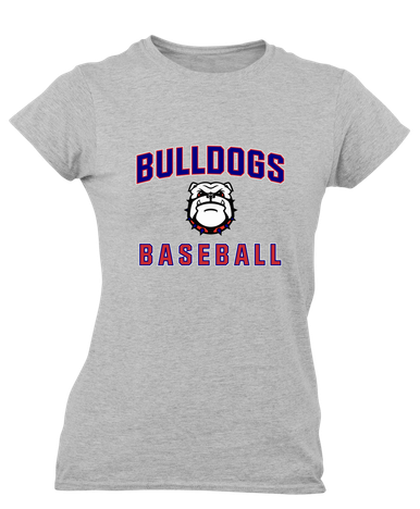 Richmond Bulldogs Baseball #1 Women's SS T-Shirt