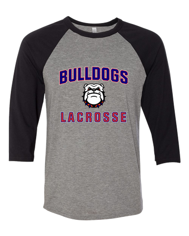 Richmond Bulldogs Lacrosse Men's Baseball T-Shirt