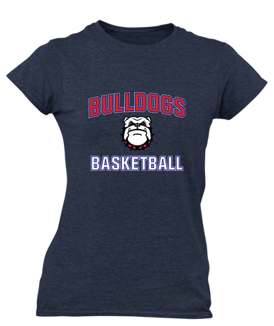 Richmond Bulldogs Basketball #1 Women's SS T-Shirt