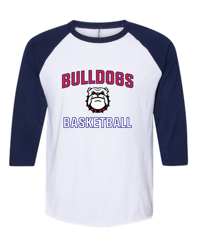 Richmond Bulldogs Basketball #1 Women's Baseball T-Shirt