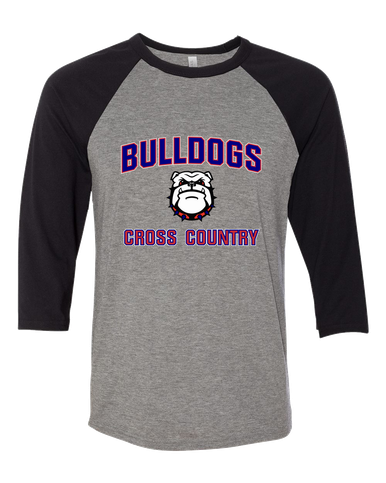 Richmond Bulldogs Cross Country Men's Baseball T-Shirt