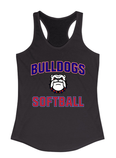 Richmond Bulldogs Softball #1 Women's Tank Top