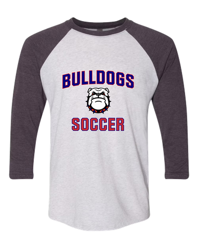 Richmond Bulldogs Soccer #1 Women's Baseball T-Shirt