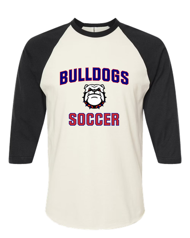 Richmond Bulldogs Soccer #1 Men's Baseball T-Shirt
