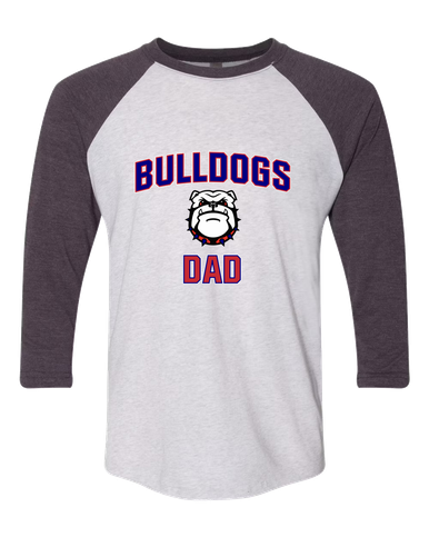 Richmond Bulldogs Dad Men's Baseball T-Shirt