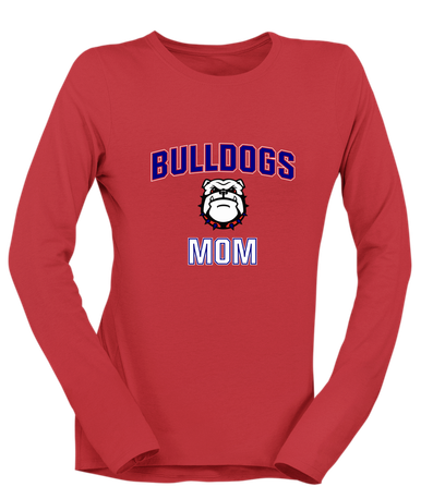 Richmond Bulldogs Mom Women's LS T-Shirt