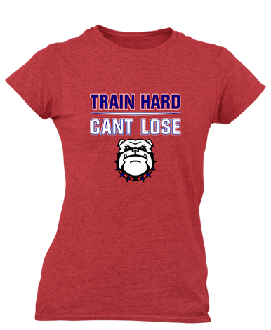 Richmond Bulldogs Train Hard, Can't Lose Women's SS T-Shirt