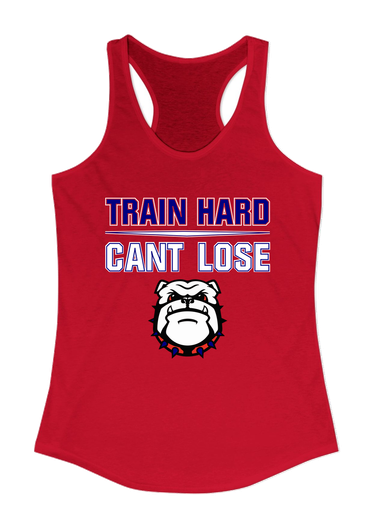 Richmond Bulldogs Train Hard, Can't Lose Women's Tank Top