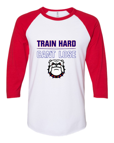 Richmond Bulldogs Train Hard, Can't Lose Women's Baseball T-Shirt