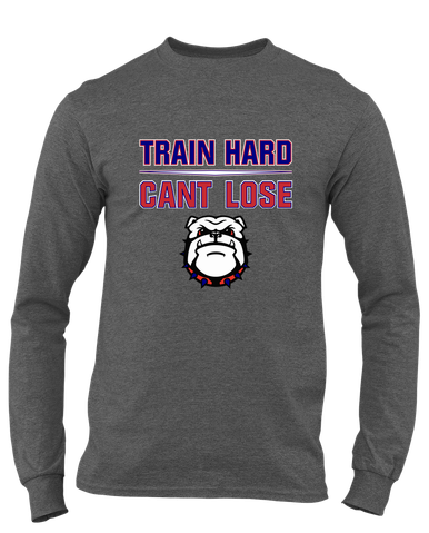 Richmond Bulldogs Train Hard, Can't Lose Men's LS T-Shirt